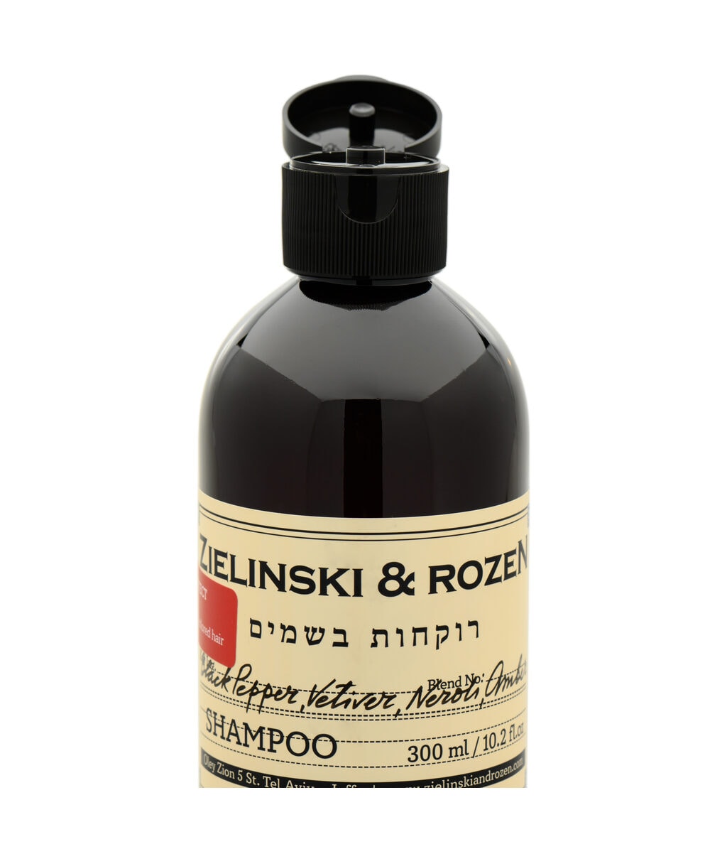 Шампунь Zielinski & Rozen Black Pepper, Vetiver, Neroli, Amber Colored для защиты цвета, для окрашенных волос, 300 мл — фото 3
