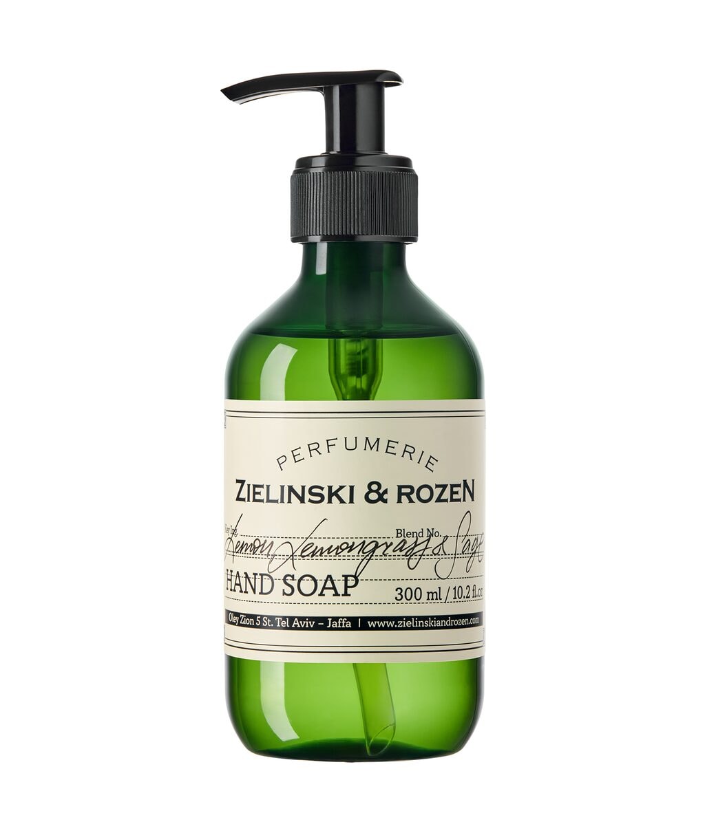 Жидкое мыло для рук Zielinski & Rozen Lemon, Lemongrass & Sage, увлажняющее, 300 мл