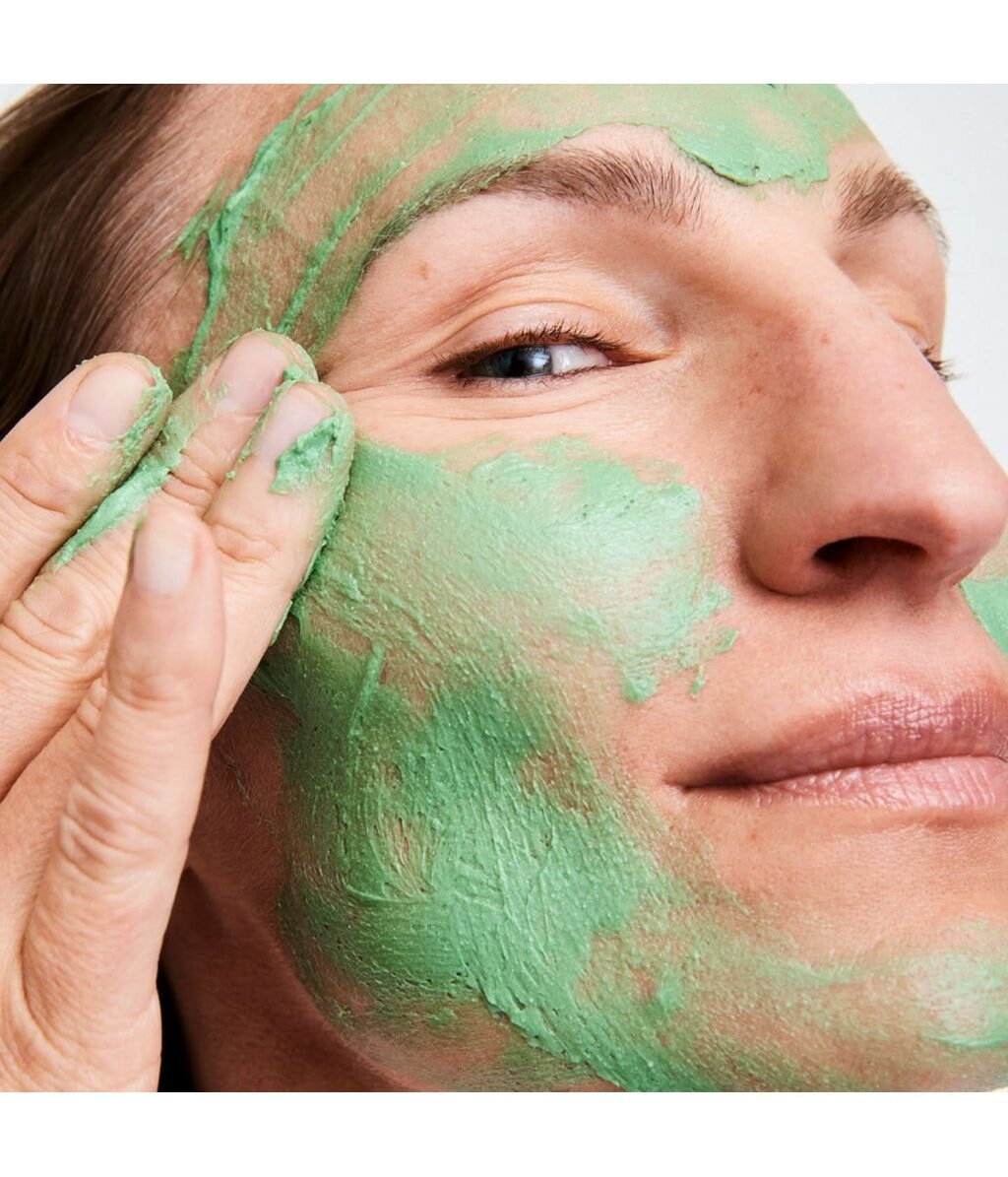 Очищающая маска для лица Mantle The Green Mask с BHA-кислотой 2% и матчей, 75 мл — фото 3