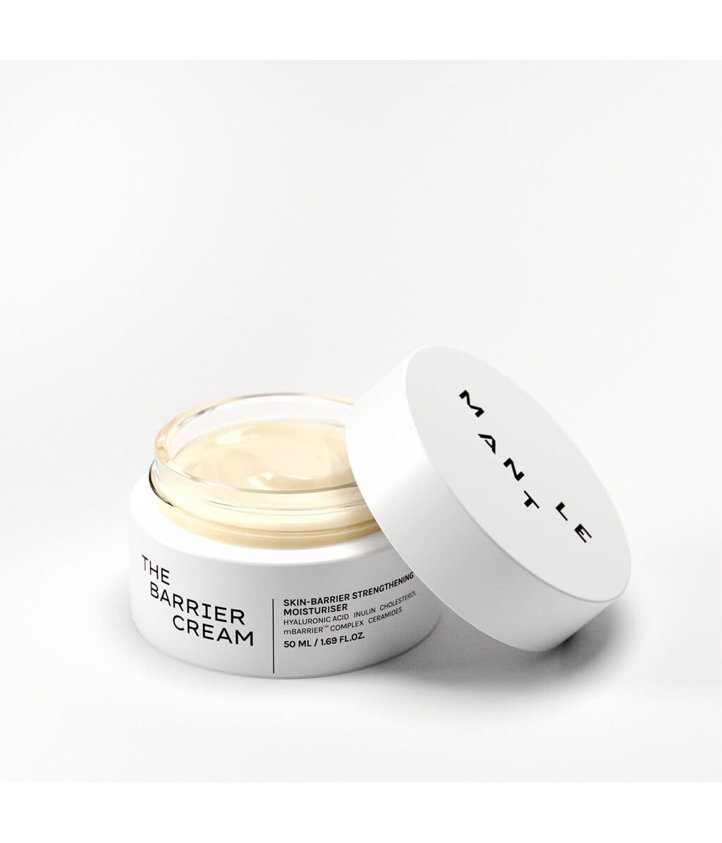 Крем для лица Mantle The Barrier Cream укрепляющий защитный барьер, увлажняющий, 50 мл — фото 3