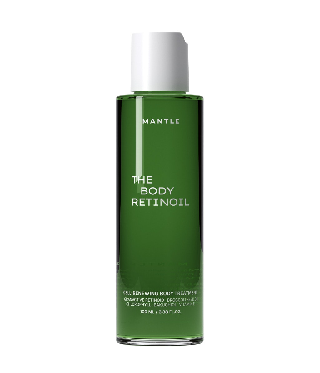 Масло для тела Mantle The Body Retinoil, с ретиноидом и бакучиолом, выравнивающее тон, 100 мл