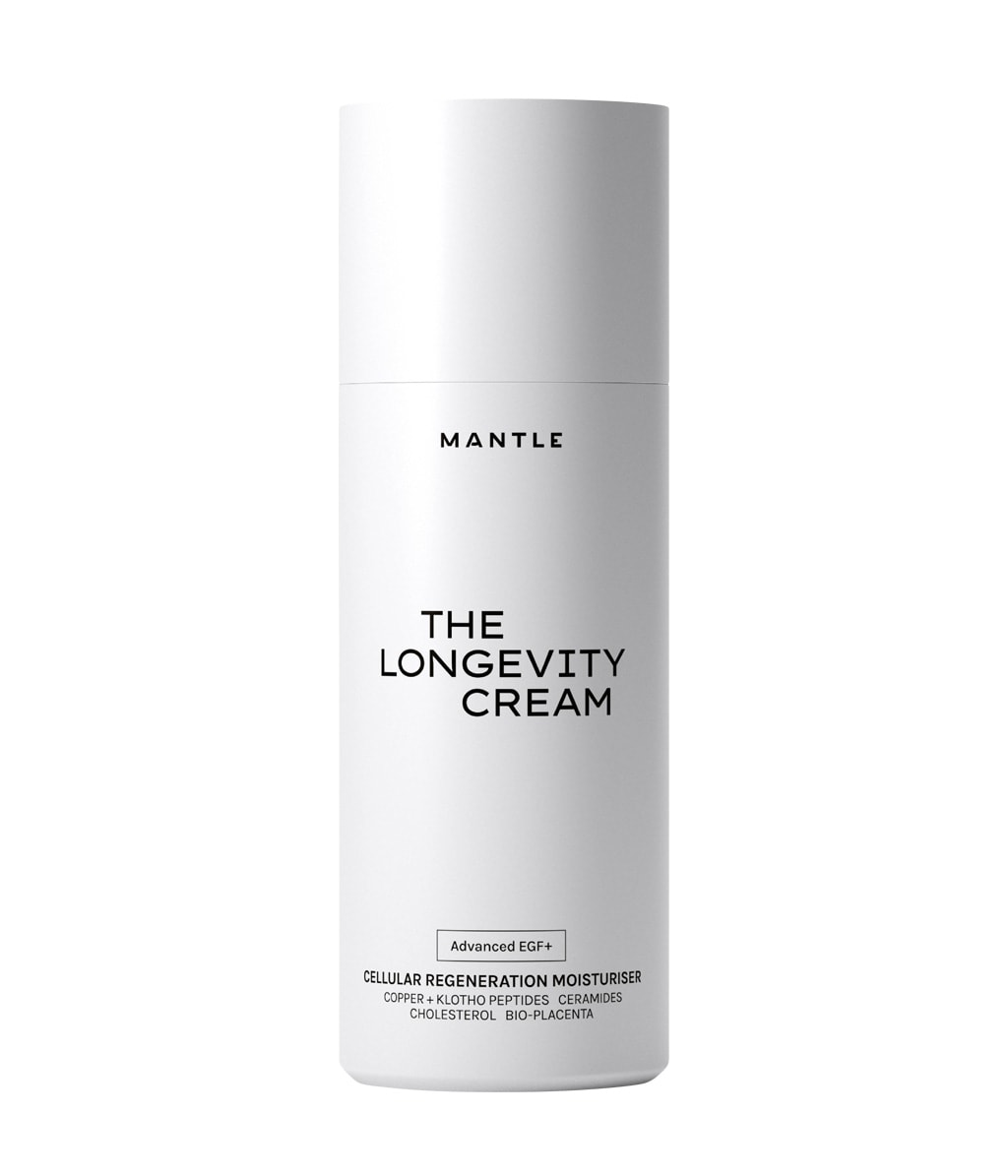 Крем для лица Mantle The Longevity Cream против признаков старения, с факторами роста, для зрелой кожи, 50 мл