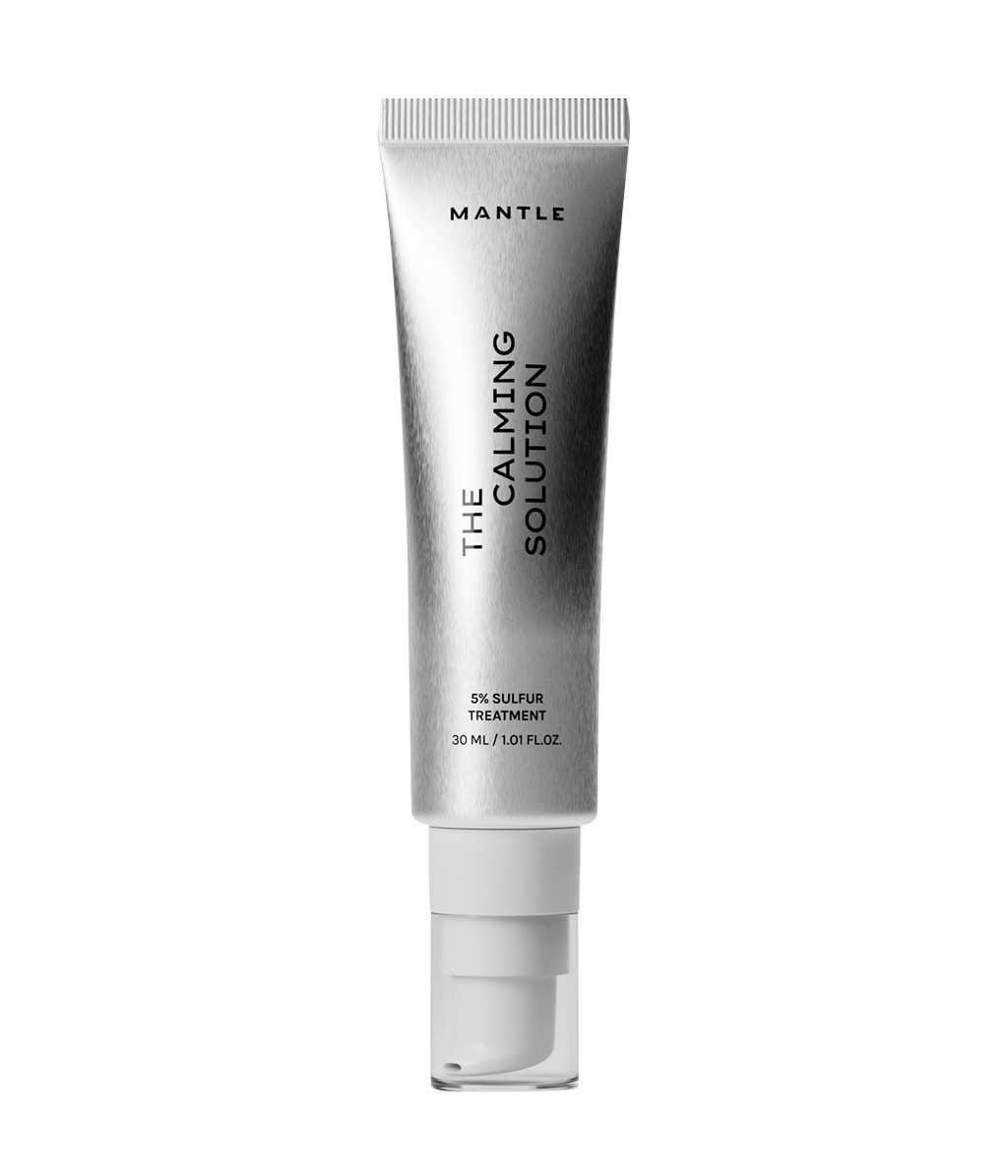 Сыворотка для лица Mantle The Calming Solution 5% Sulfur Treatment Serum, успокаивающая, для чувствительной кожи, 30 мл