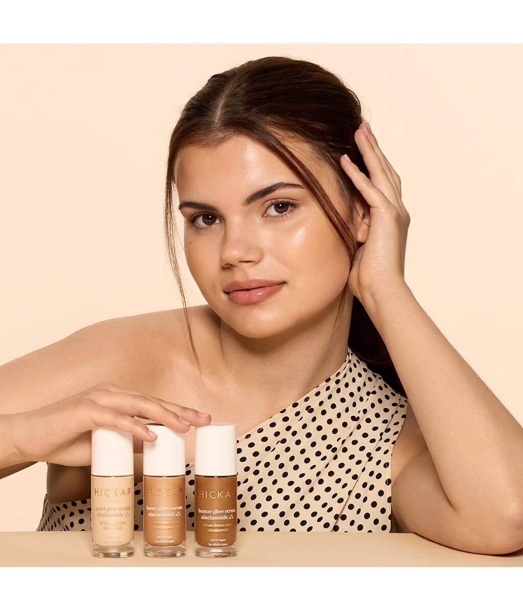Сыворотка для лица Hickap Glow Serum Bronze, придающая сияние, увлажняющая, 30 мл — фото 6