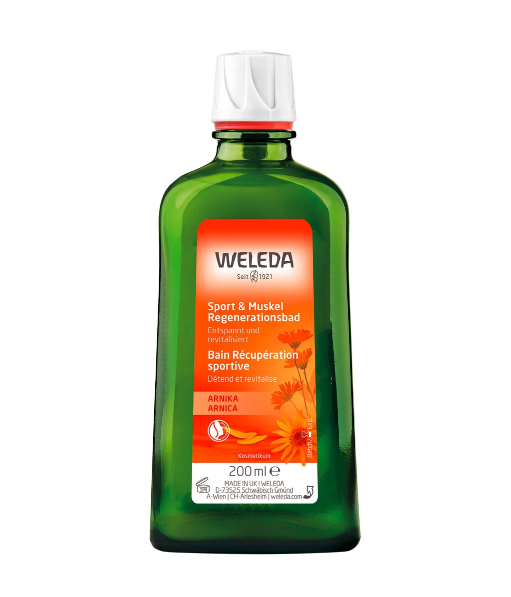 Средство для ванны Weleda Arnica Sport, восстанавливающее, с арникой, 200 мл — фото 2