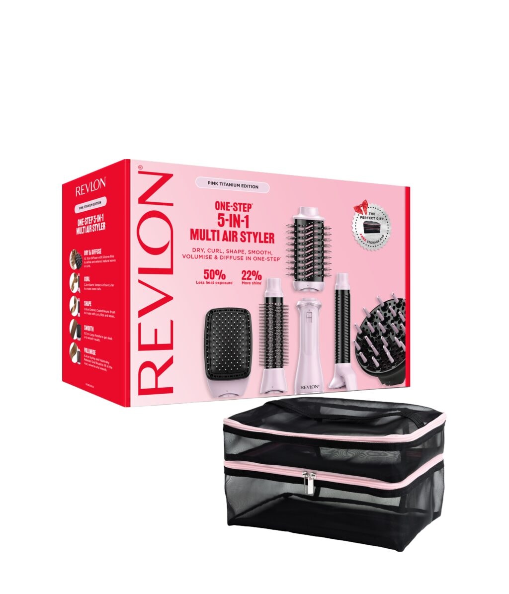 Мультистайлер Revlon One-Step Blow-Dry Multistyler 5-in-1 Pink Titanium