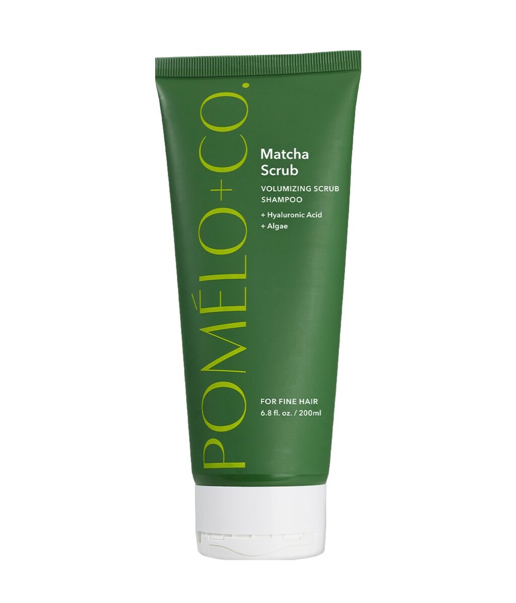 Шампунь Pomelo+Co Matcha Scrub отшелушивающий, для кожи головы, 200 мл