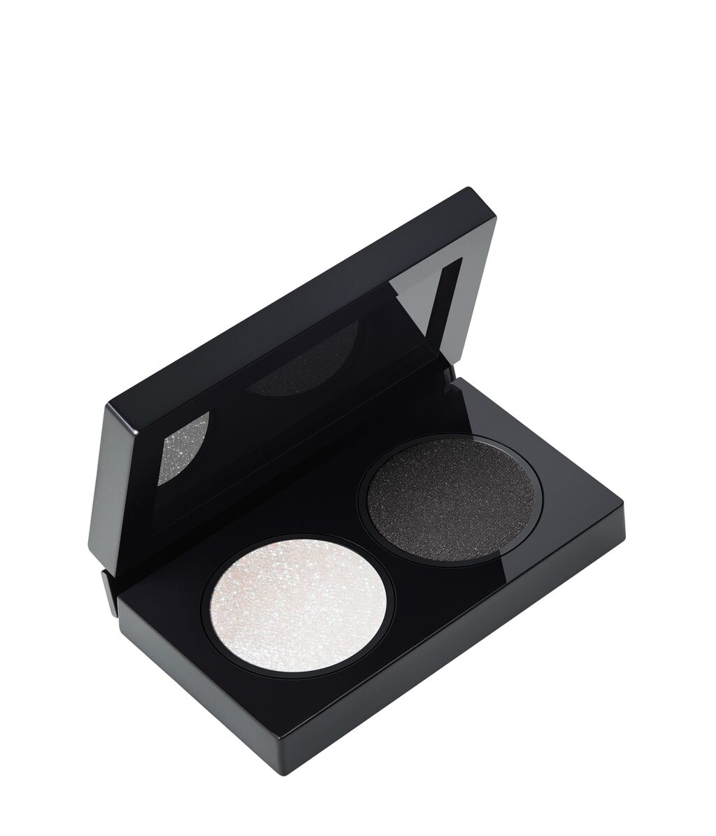Тени для век MAC Smoke + Ice Eye Shadow Duo, лимитированный выпуск, оттенок Smoke + Sequins, 2 г — фото 2