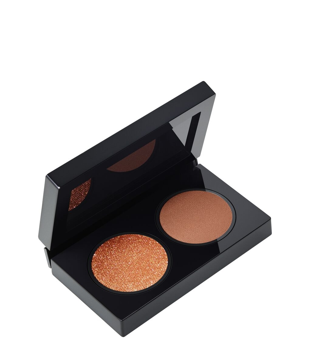 Тени для век MAC Smoke + Ice Eye Shadow Duo, лимитированный выпуск, оттенок Midnight + Magic, 2 г — фото 2