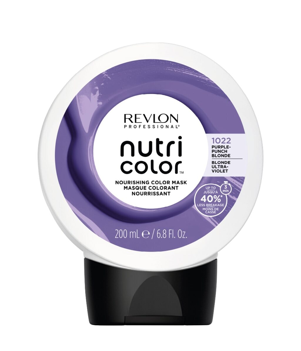 Тонирующая маска для волос Revlon Professional Nutri Color, с уходом, оттенок 1022, 200 мл