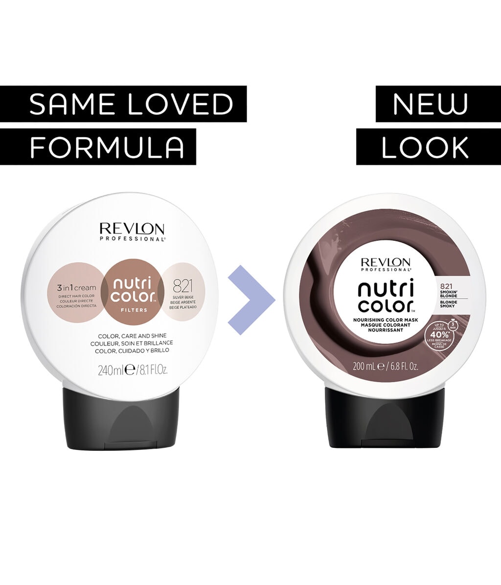 Тонирующая маска для волос Revlon Professional Nutri Color, с уходом, оттенок 821, 200 мл — фото 2