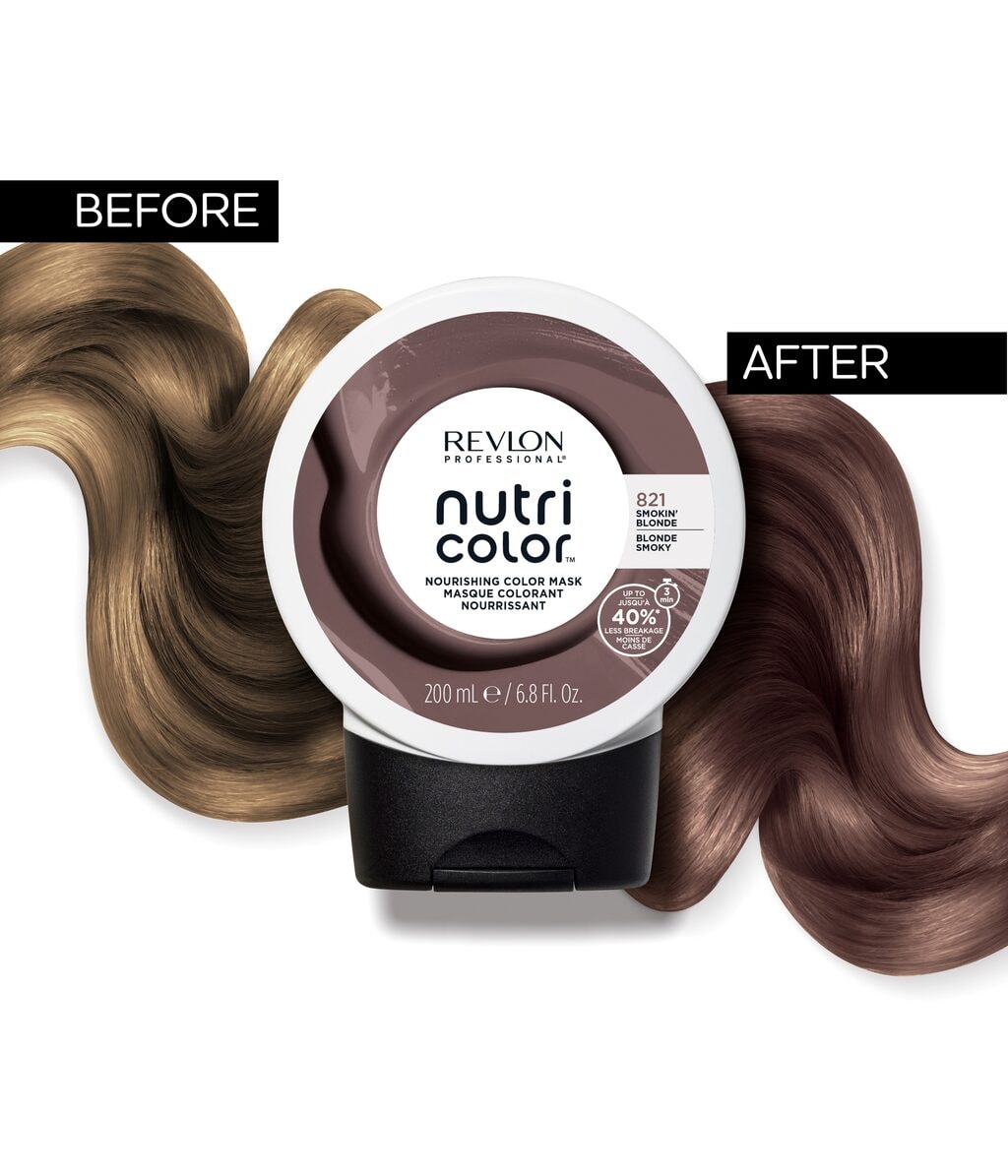 Тонирующая маска для волос Revlon Professional Nutri Color, с уходом, оттенок 821, 200 мл — фото 6