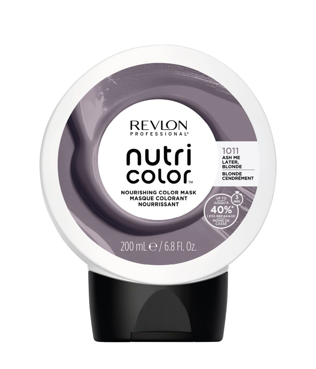 Тонирующая маска для волос Revlon Professional Nutri Color, с уходом, оттенок 1011, 200 мл