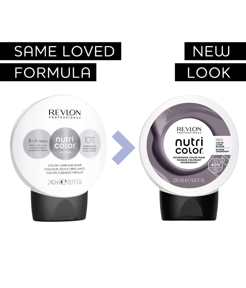 Тонирующая маска для волос Revlon Professional Nutri Color, с уходом, оттенок 1011, 200 мл — фото 2