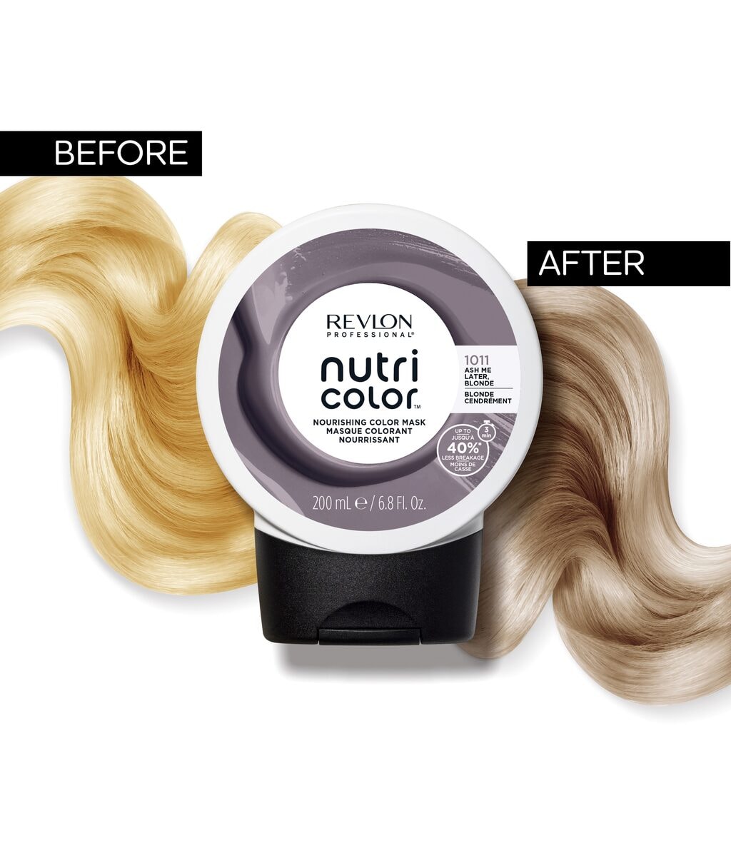 Тонирующая маска для волос Revlon Professional Nutri Color, с уходом, оттенок 1011, 200 мл — фото 6