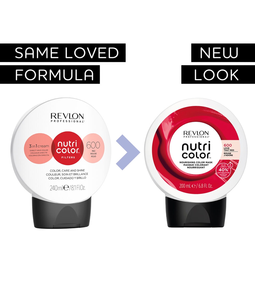Тонирующая маска для волос Revlon Professional Nutri Color, с уходом, оттенок 600, 200 мл — фото 2