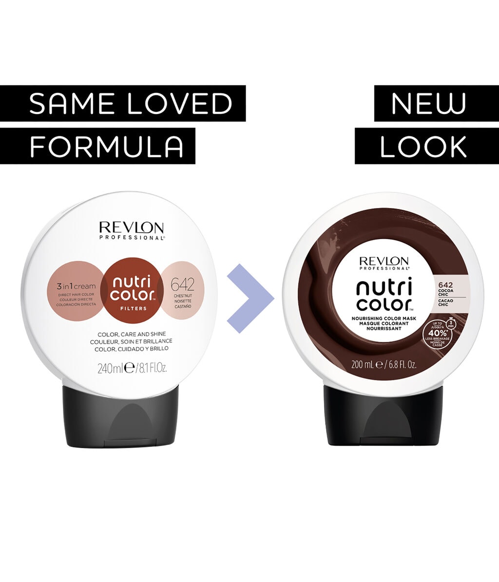 Тонирующая маска для волос Revlon Professional Nutri Color, с уходом, оттенок 642, 200 мл — фото 2