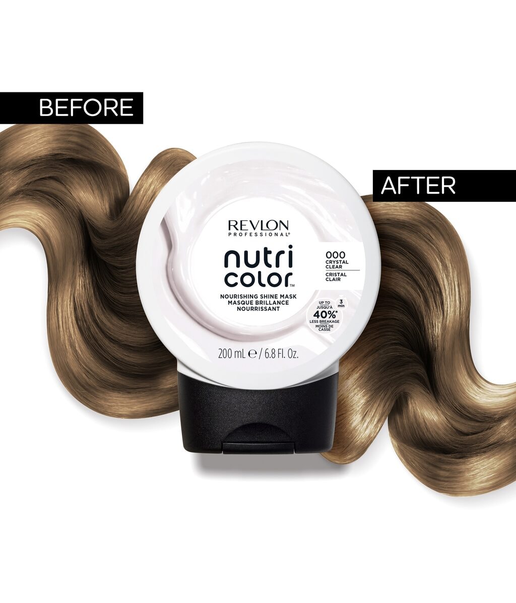 Тонирующая маска для волос Revlon Professional Nutri Color, с уходом, оттенок 000, 200 мл — фото 6
