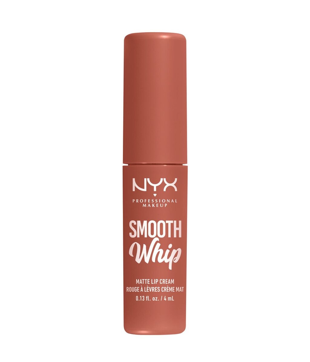 Жидкая помада NYX Professional Makeup Smooth Whip Matte Lip Cream, матовая, оттенок SMOOTH WHIP - Matte Lip Cream - Matowa pomadka w płynie - - 01 PANCAKE STACKS