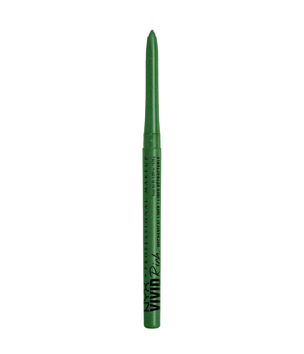 Карандаш для глаз NYX Professional Makeup Vivid Rich Mechanical Liner водостойкий, оттенок 09 It's Giving Jade, 0,28 г — фото 2