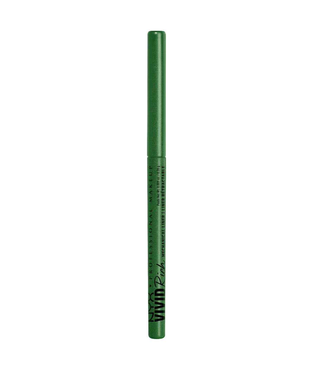 Карандаш для глаз NYX Professional Makeup Vivid Rich Mechanical Liner водостойкий, оттенок 09 It's Giving Jade, 0,28 г