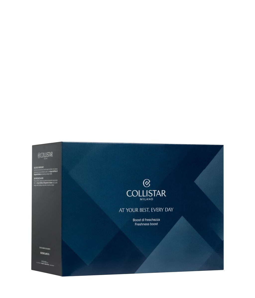 Набор для тела Collistar, гель для душа, дезодорант 48 часов и косметичка, для мужчин — фото 4
