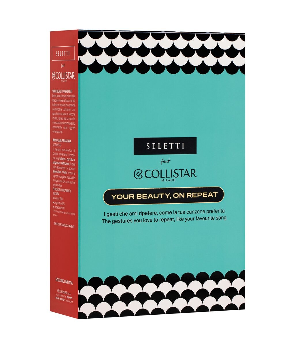 Набор с тушью для ресниц Collistar Impeccabile x Seletti с зеркальцем, оттенок Black, 14 мл — фото 4