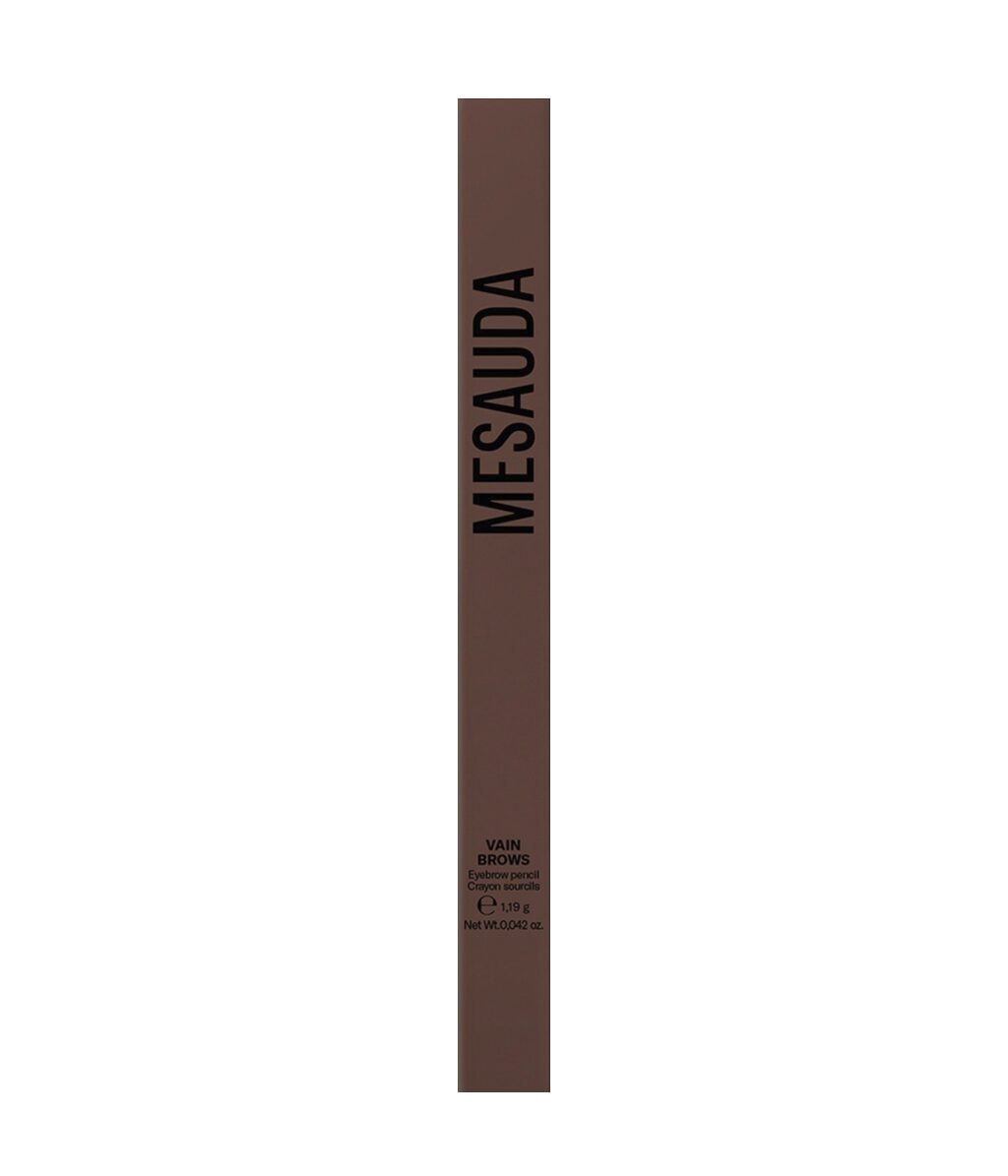 Карандаш для бровей Mesauda Beauty Vain Brows деревянный, оттенок Brunette, 1,19 г — фото 3