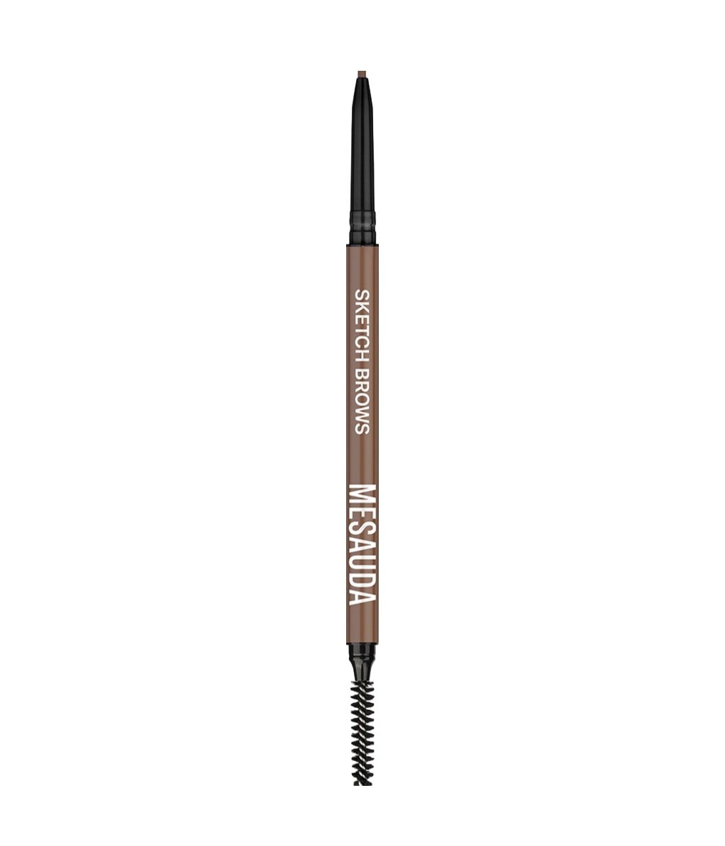 Карандаш для бровей Mesauda Beauty Sketch Brows водостойкий, автоматический, оттенок Blonde, 0,09 г
