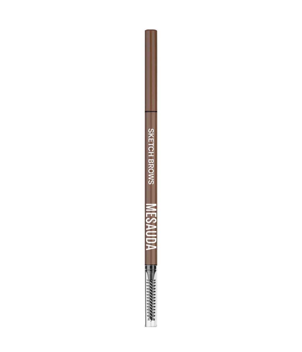 Карандаш для бровей Mesauda Beauty Sketch Brows водостойкий, автоматический, оттенок Blonde, 0,09 г — фото 2