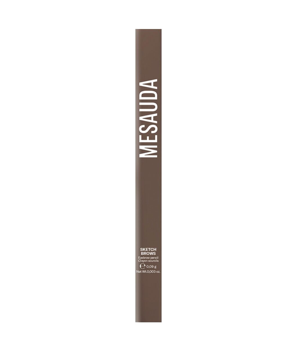 Карандаш для бровей Mesauda Beauty Sketch Brows водостойкий, автоматический, оттенок Brunette, 0,09 г — фото 3