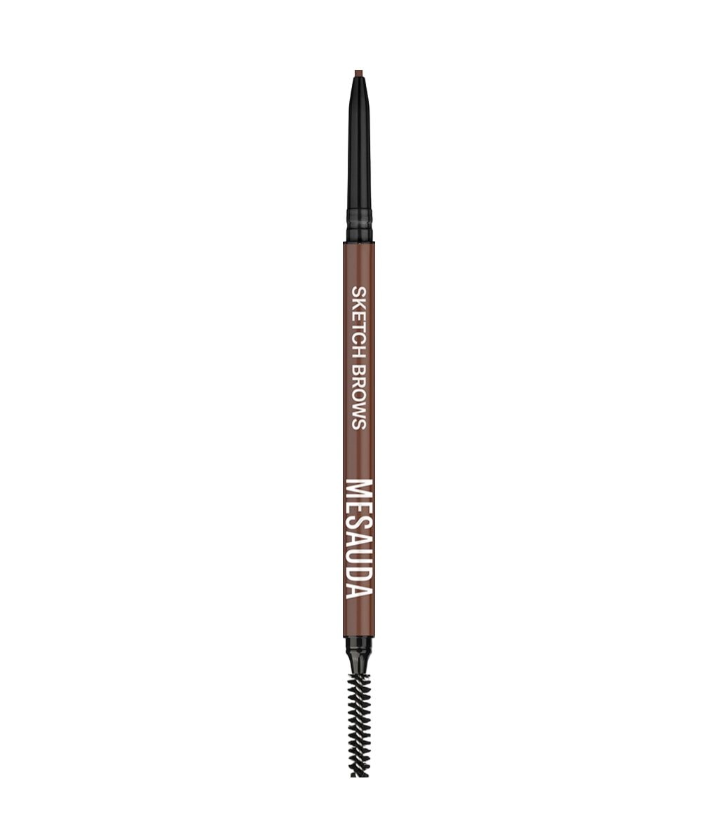 Карандаш для бровей Mesauda Beauty Sketch Brows водостойкий, автоматический, оттенок Auburn, 0,09 г