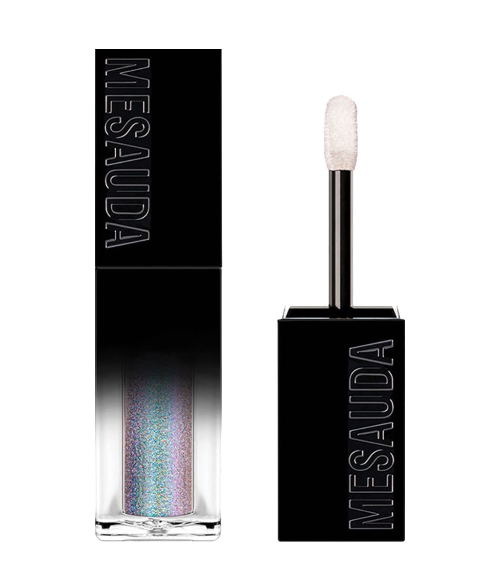 Жидкие тени Mesauda Beauty Galactic с перламутровыми частицами, хромированный эффект, оттенок 102 Nebula