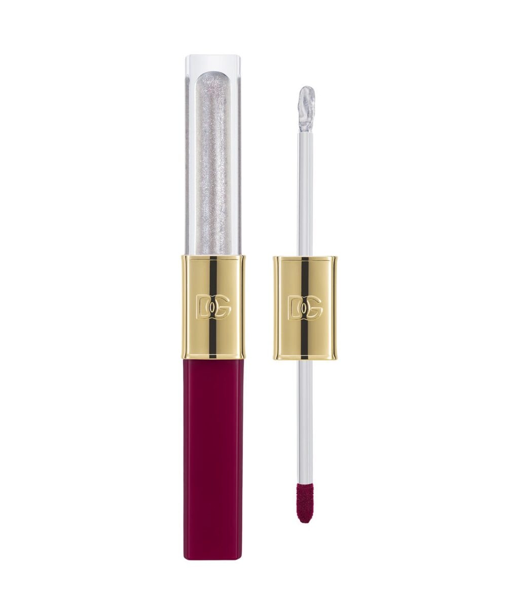 Помада-блеск для губ Dolce&Gabbana Make It Double двусторонняя, оттенок 06 Grape, 4 мл