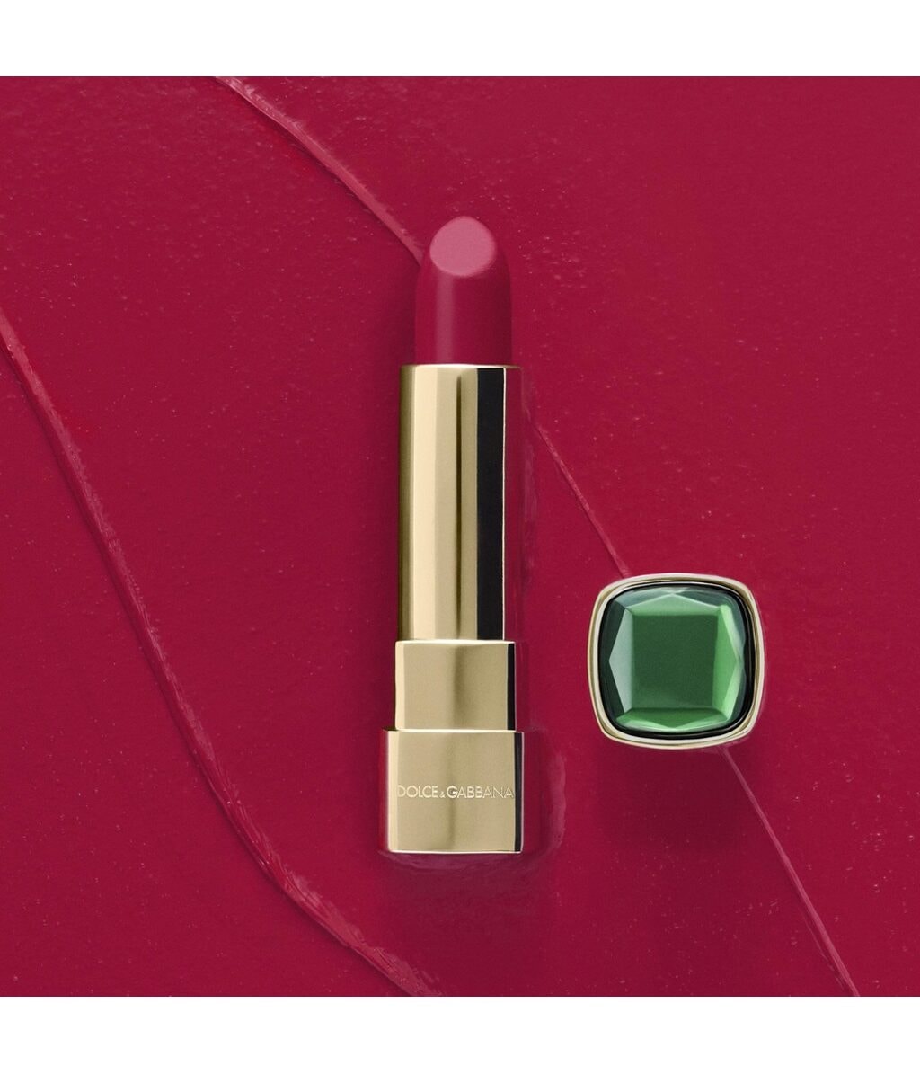 Помада Dolce&Gabbana Gemstone, с сатиновым финишем, оттенок 115 Ruby Blush — фото 5