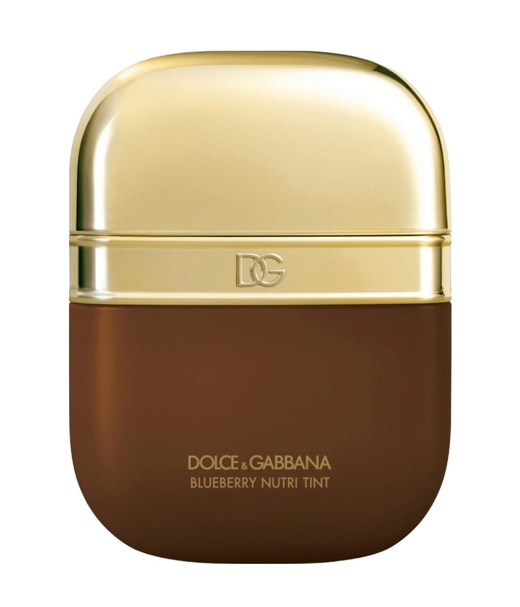 Тонирующий крем Dolce&Gabbana Blueberry Nutri-Tint сияющий, лёгкое покрытие, оттенок 37W - Deep