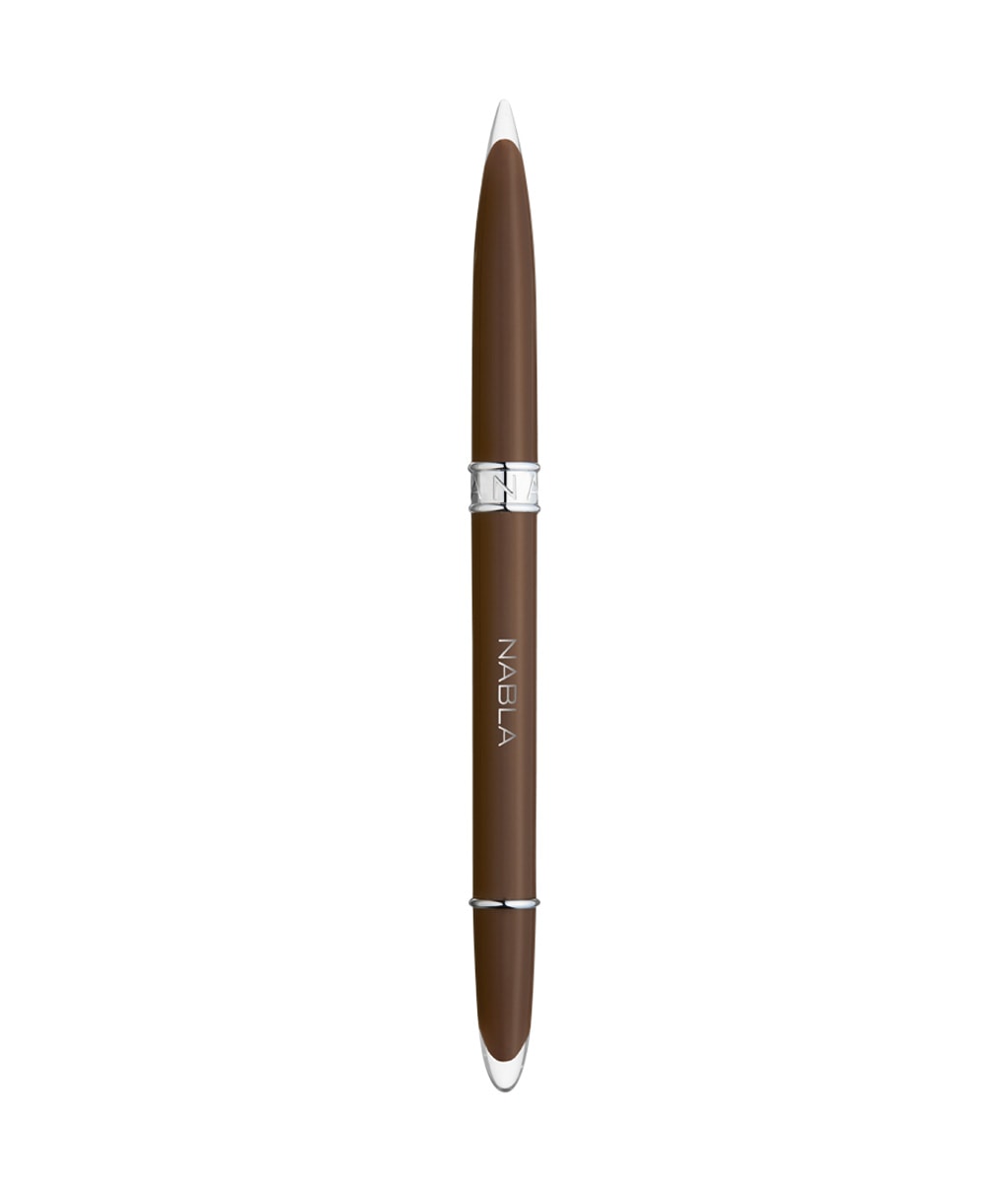 Подводка для глаз Nabla True Signature, водостойкая, фломастер, оттенок Deep Brown, 0,7 мл — фото 2