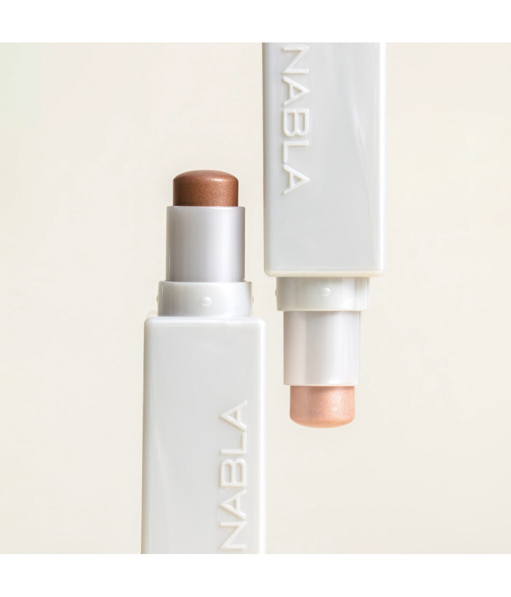 Хайлайтер Nabla Art Of Skin Glazing Stick в стике, с эффектом сияния, оттенок Mirage, 7 г — фото 4