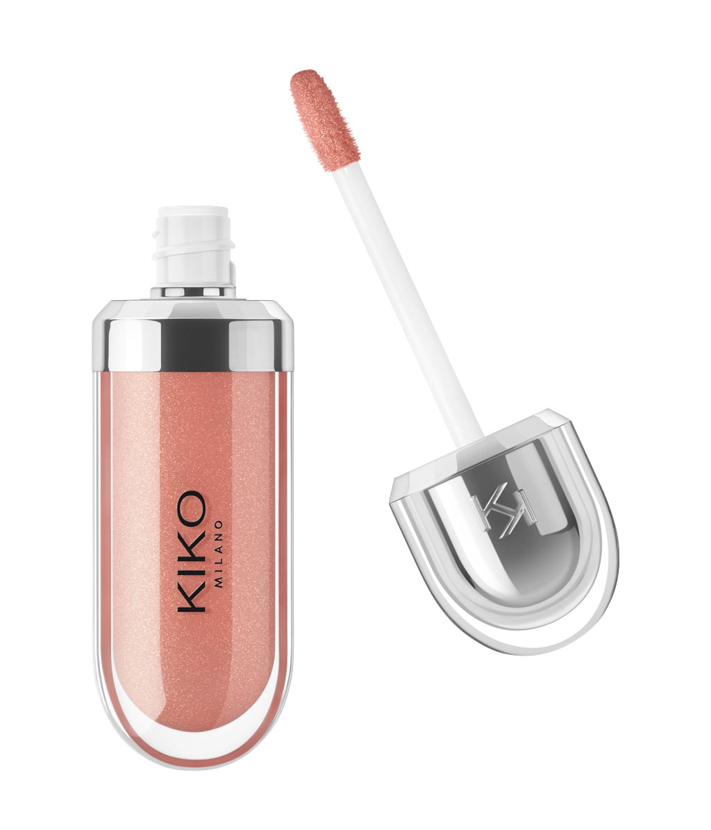 Блеск для губ KIKO Milano 3D Hydra Lipgloss смягчающий, с 3D-эффектом, оттенок 19 Cream Cashmere