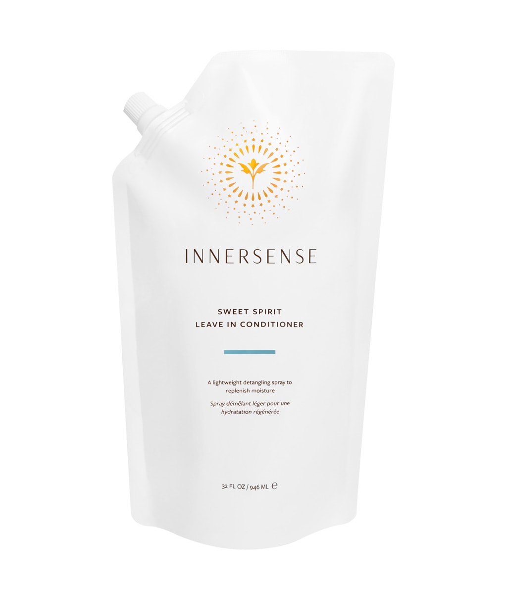 Несмываемый спрей-кондиционер Innersense Organic Beauty Sweet Spirit Leave In увлажняющий, для блеска, 946 мл