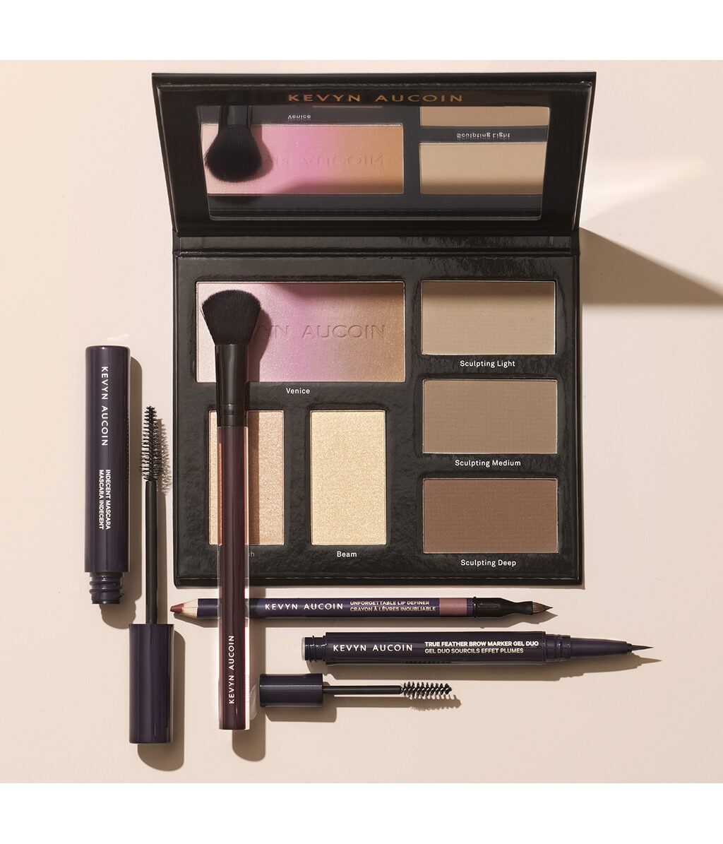 Маркер и гель для бровей Kevyn Aucoin True Feather Brow Marker Gel Duo, оттенок Warm Brunette, 2 мл — фото 6