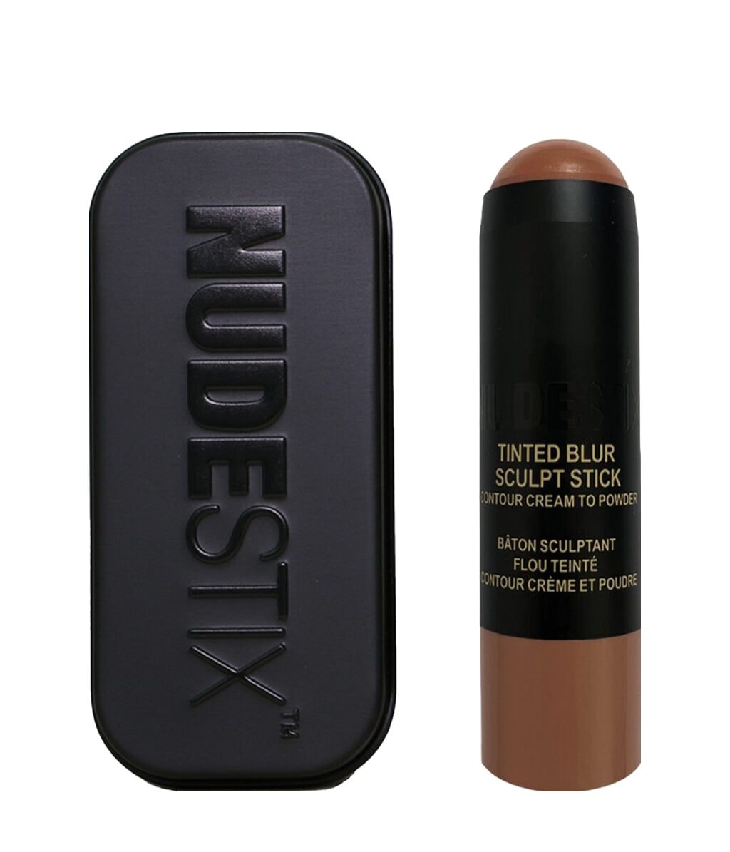 Бронзер Nudestix Tinted Blur Sculpt Stick в стике, матовый, оттенок Neutral Medium, 6,2 г