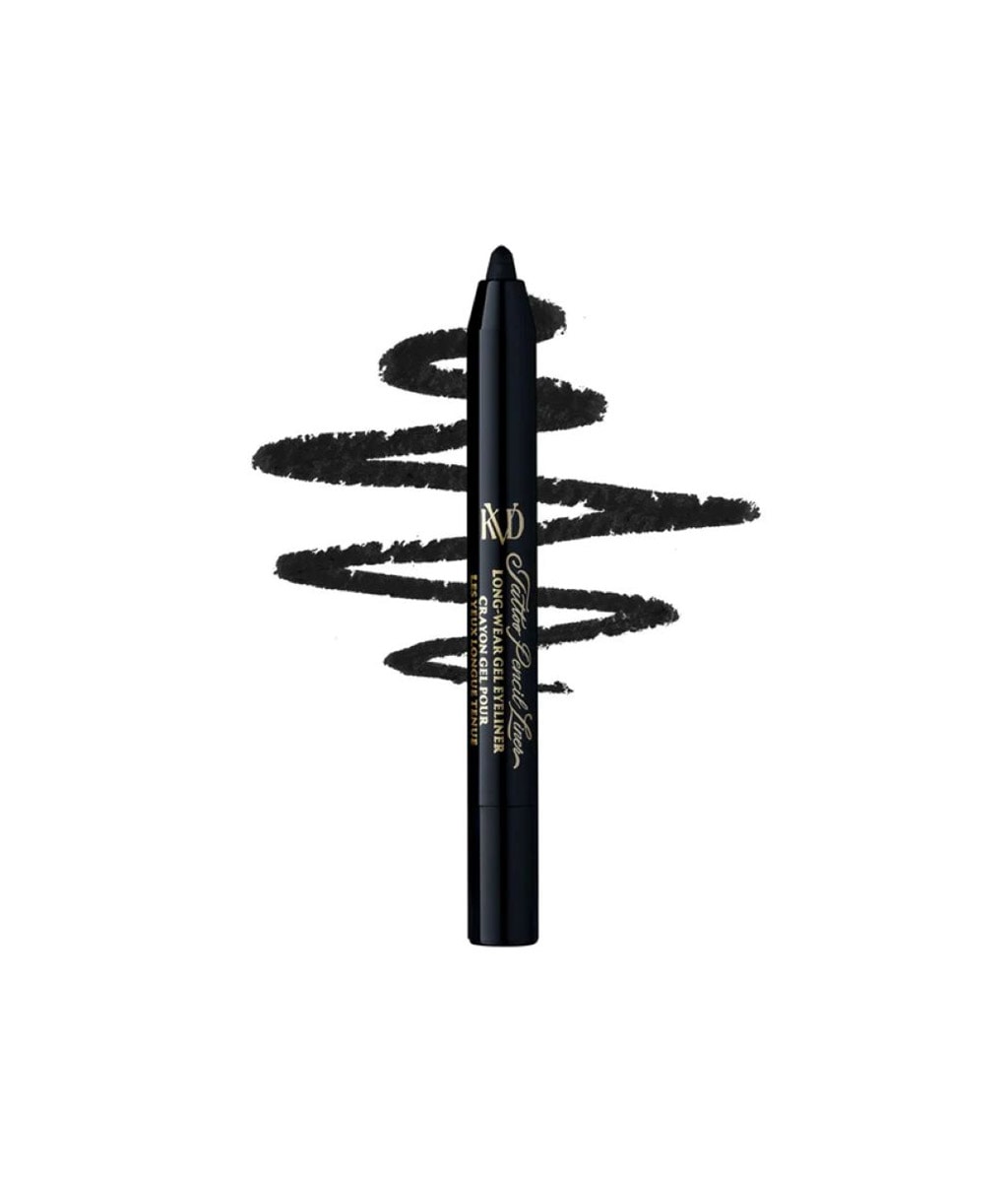 Карандаш для глаз KVD Beauty Tattoo Pencil Gel Eyeliner гелевый, оттенок 10 Trooper Black, 0,35 г — фото 2