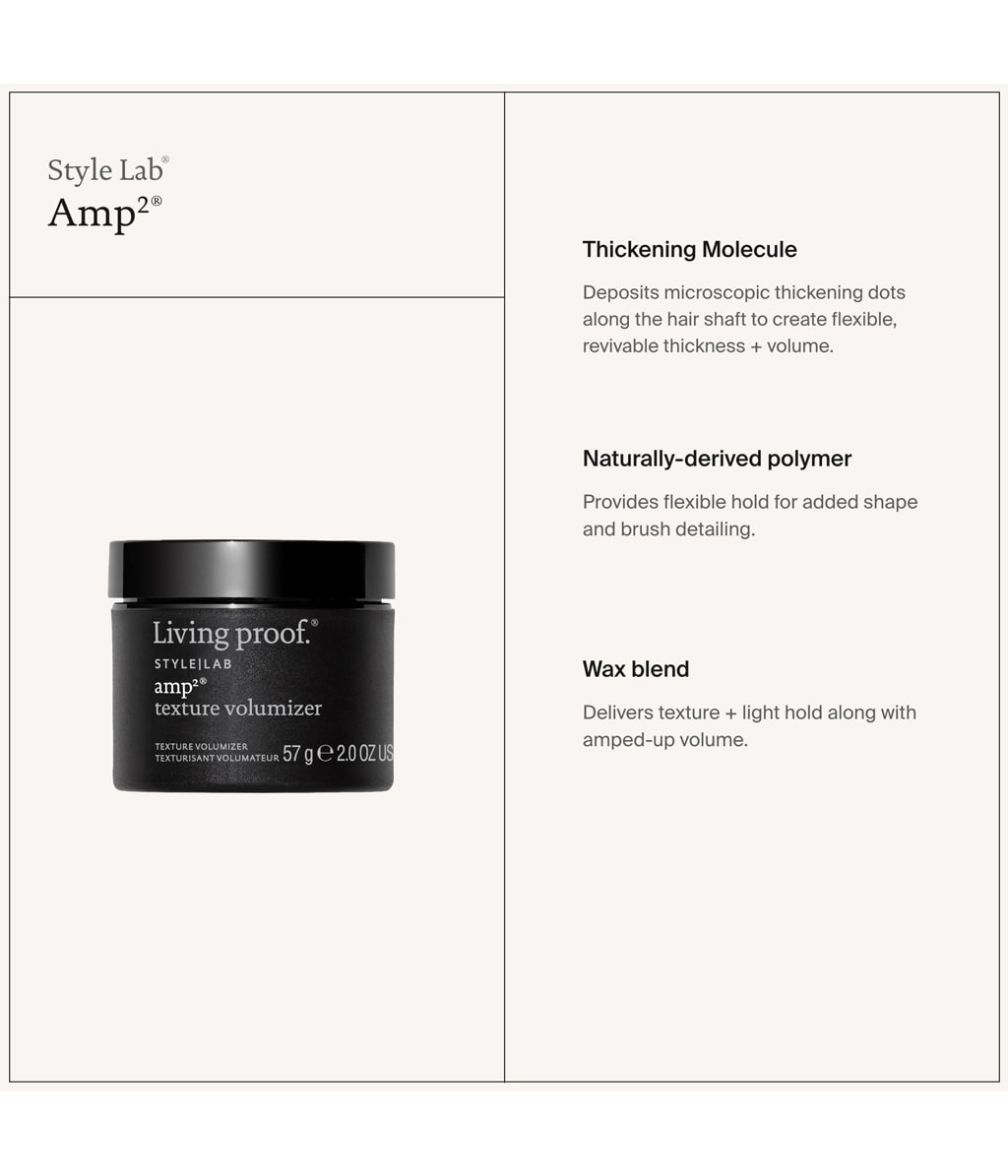 Текстурирующий крем Living Proof Style Lab Amp2 Instant Texture Volumizer, для объёма, эластичная фиксация — фото 4