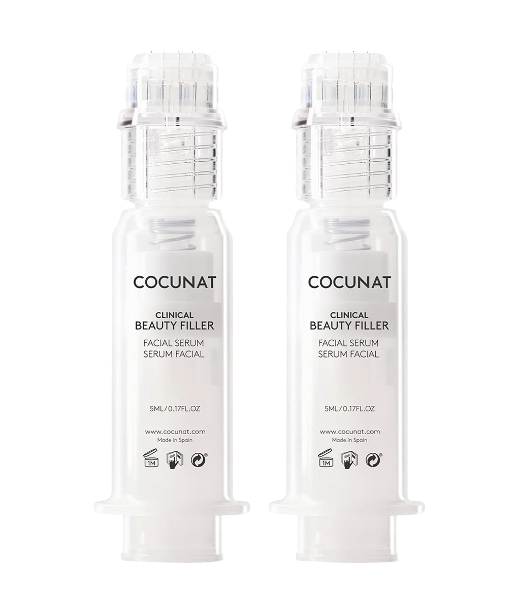 Сыворотка для лица Cocunat Clinical Beauty Filler Serum с микроигольным аппликатором, антивозрастная, для зрелой кожи, 5 мл