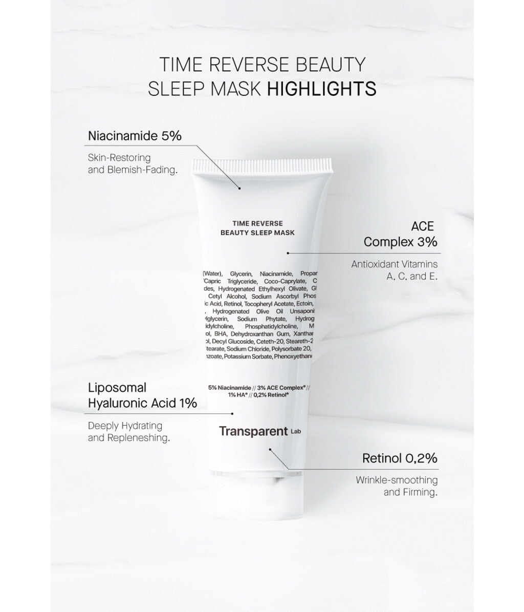 Produktbild 5 von 6, Transparent Lab Time Reverse Gesichtsmaske