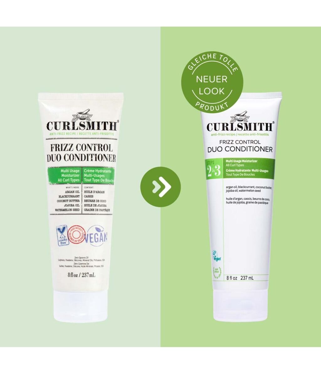 Кондиционер для волос Curlsmith Frizz Control Duo против пушения, для вьющихся волос, 237 мл — фото 5