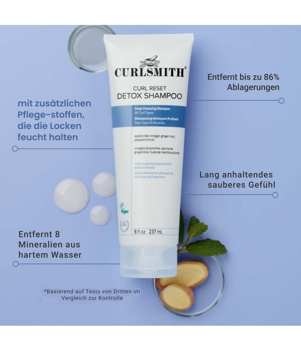 Шампунь Curlsmith Curl Reset Detox очищающий, для вьющихся волос, 237 мл — фото 2