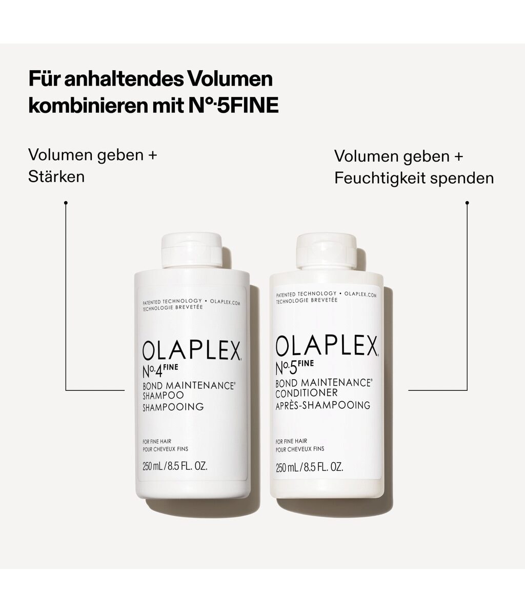 Шампунь Olaplex No.4 Fine Bond Maintenance восстанавливающий, для тонких волос, 100 мл — фото 5