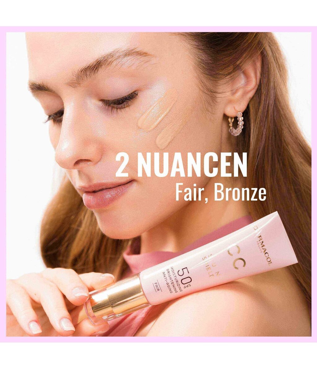 CC-крем Dermacol CC Sun Shield SPF 50 увлажняющий, оттенок Bronze, 30 мл — фото 2
